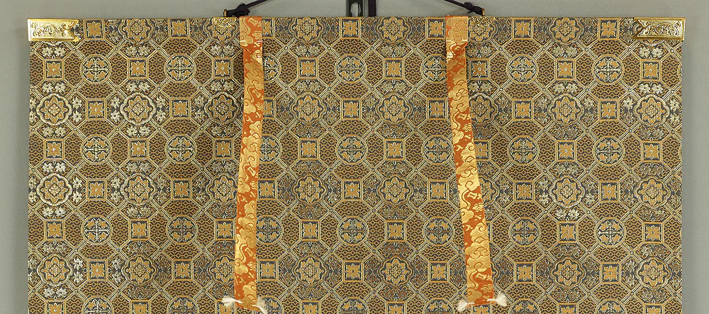 國井道成 KUNII DOSEI Japanese art kakejiku kakemono wall hanging scroll / Thirteen Buddhas & Bodhisattvas with Original Box A133 - Image 4
