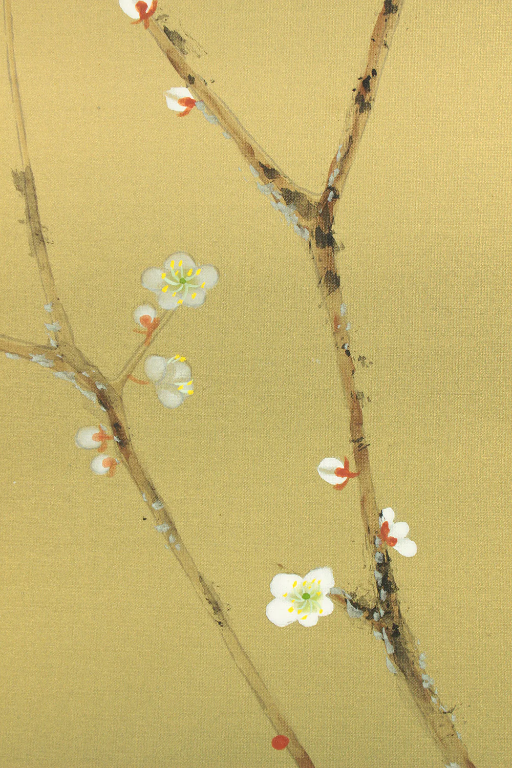 国井幸雪 Kunii Kosetsu (b1919) Japanese art Paired kakejiku kakemono wall hanging scroll / Rising Sun and Moon, Plum and Pine, Crane with Original Box (Tomobako) RD295 - Image 7