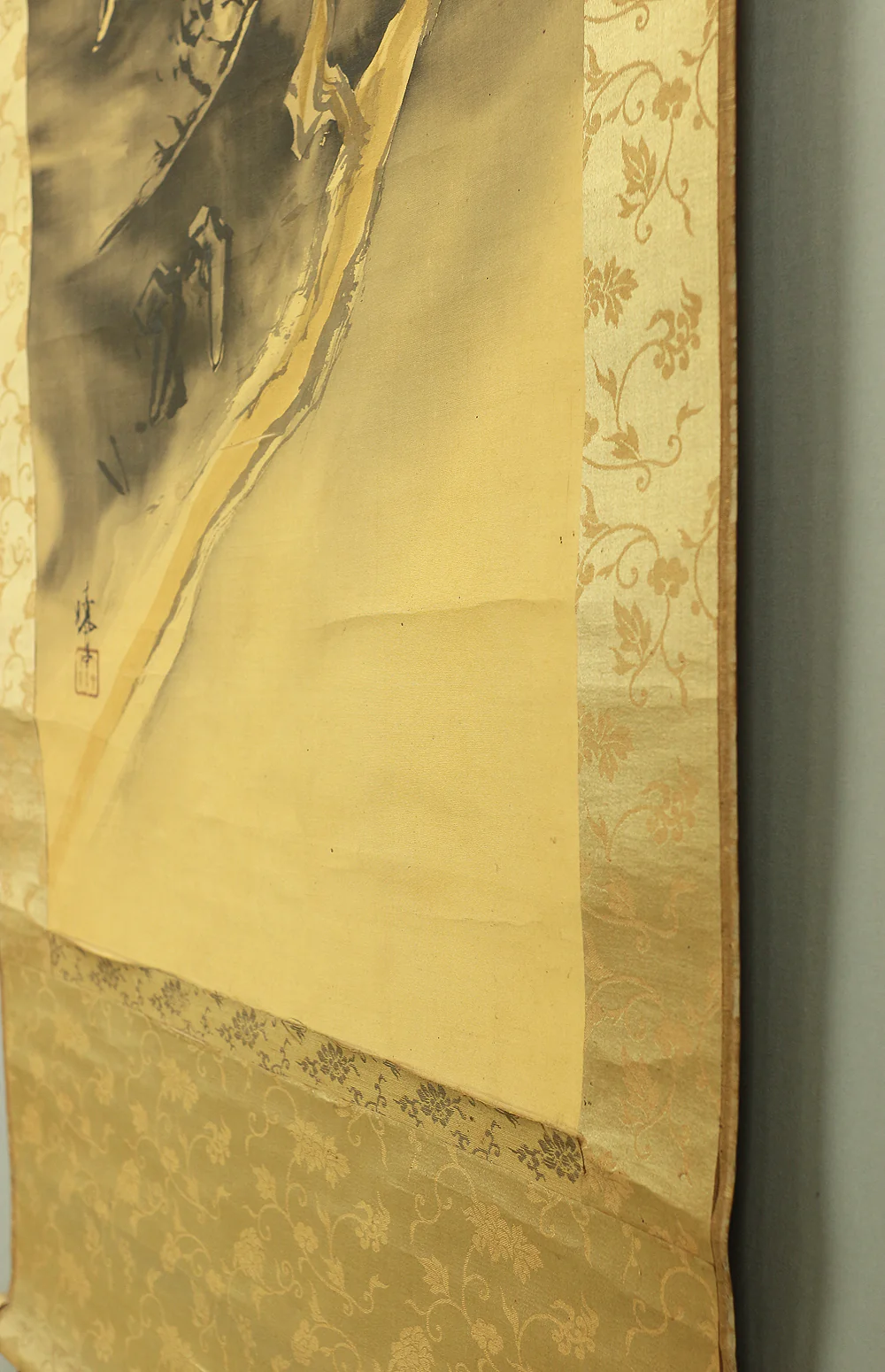 真野暁亭 Mano Gyotei (1874-1934) Japanese antique art kakejiku kakemono wall hanging scroll / Rising Dragon A424 - Image 11