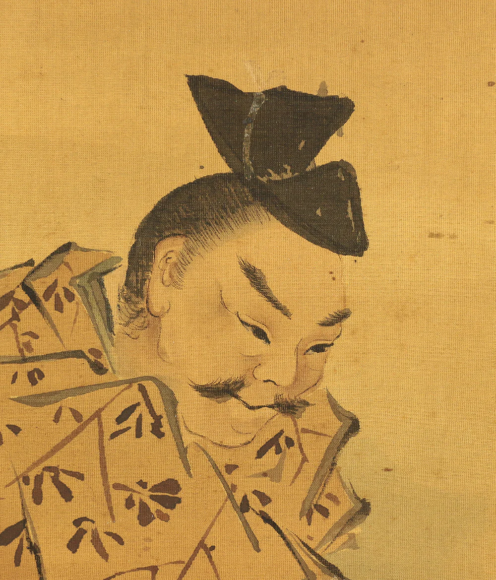 松本楓湖 Matsumoto Fuko (1840-1923) Japanese antique art kakejiku kakemono wall hanging scroll / 青砥藤綱 Aoto Fujitsuna looking for money in the river W767 - Image 7