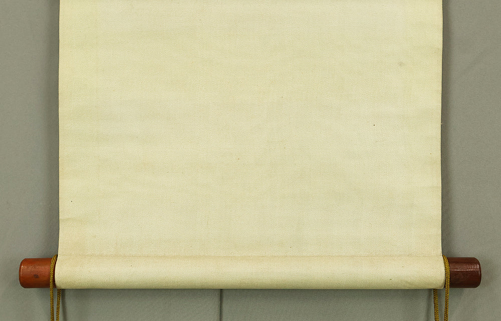 松村呉春 Matsumura Goshun (1752-1811) Japanese antique art kakejiku kakemono wall hanging scroll / Hazy Moon with Box RE945 - Image 8