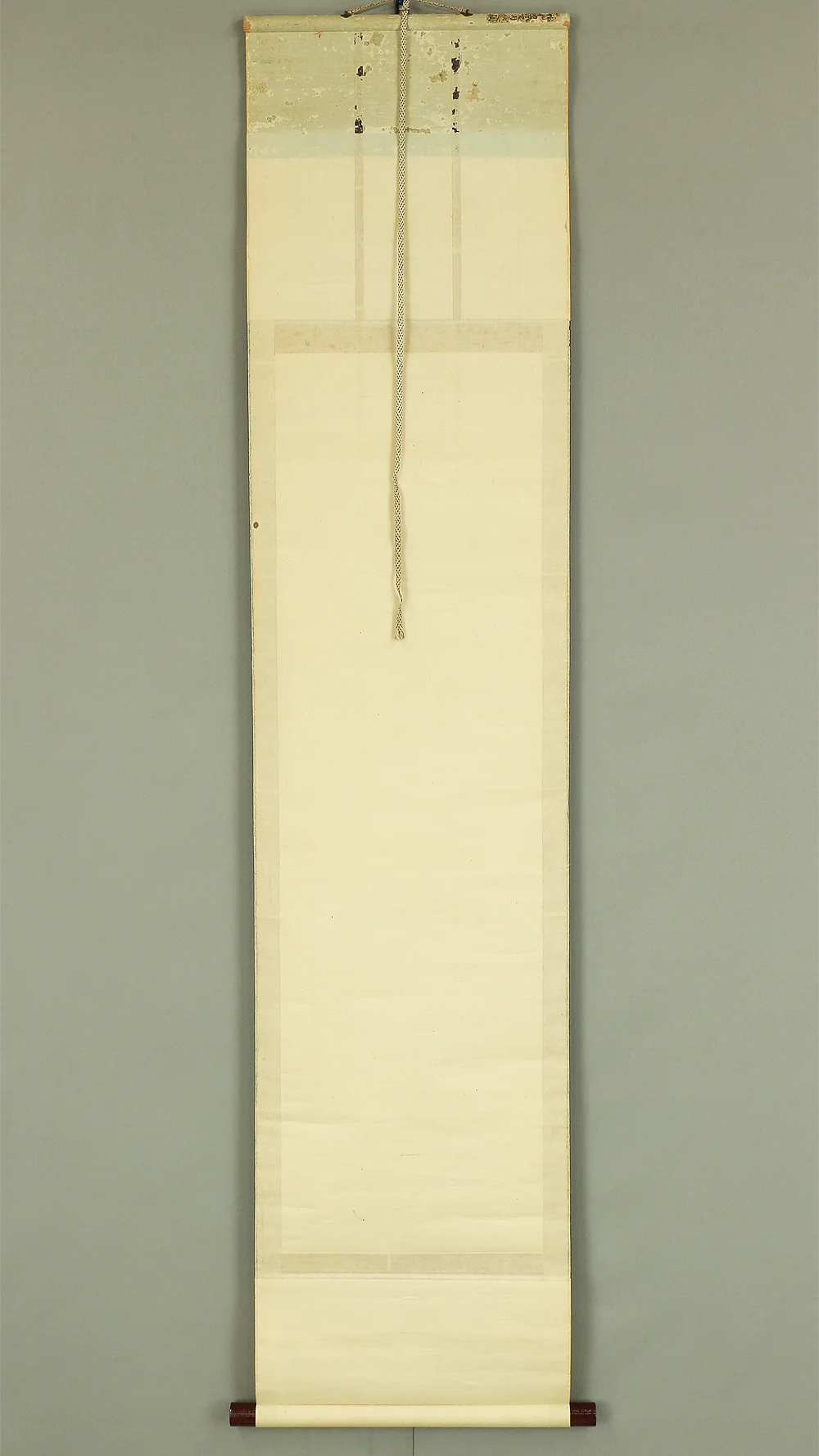 松村景文 Matsumura Keibun (1779-1843) Japanese antique art kakejiku kakemono wall hanging scroll / Moon and Gentle Waves RB337 - Image 14