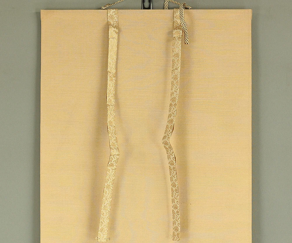 松山萬密 Matsuyama Banmitsu (1908-2003) Japanese Zen kakejiku kakemono wall hanging scroll tea ceremony / 閑坐聴松風 Kanzashite Shofuwo Kiku with Original Box (Tomobako) RB446 - Image 4
