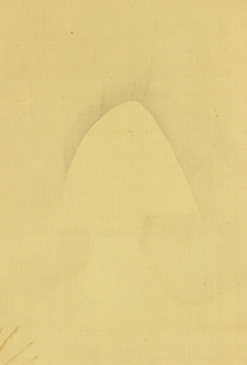 松吉樵渓 MATSUYOSHI SHOKEI (?-1870) Japanese antique art kakejiku kakemono wall hanging scroll / Fox under moon with Box W237 - Image 6