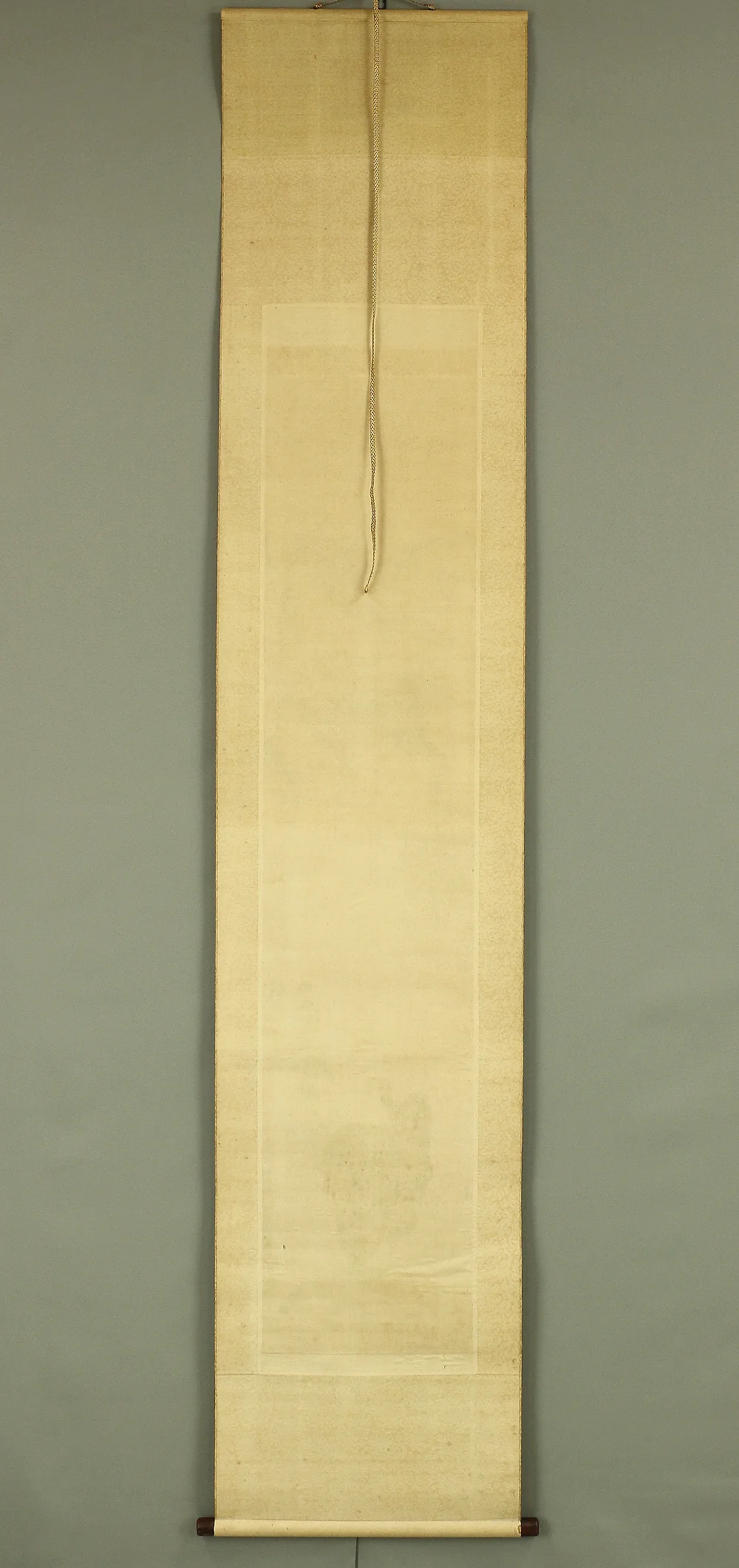 水田竹圃 MIZUTA CHIKUHO (1883-1958) Japanese art kakejiku kakemono wall hanging scroll / Bird under pine tree with Original Box / Tomobako W356 - Image 14