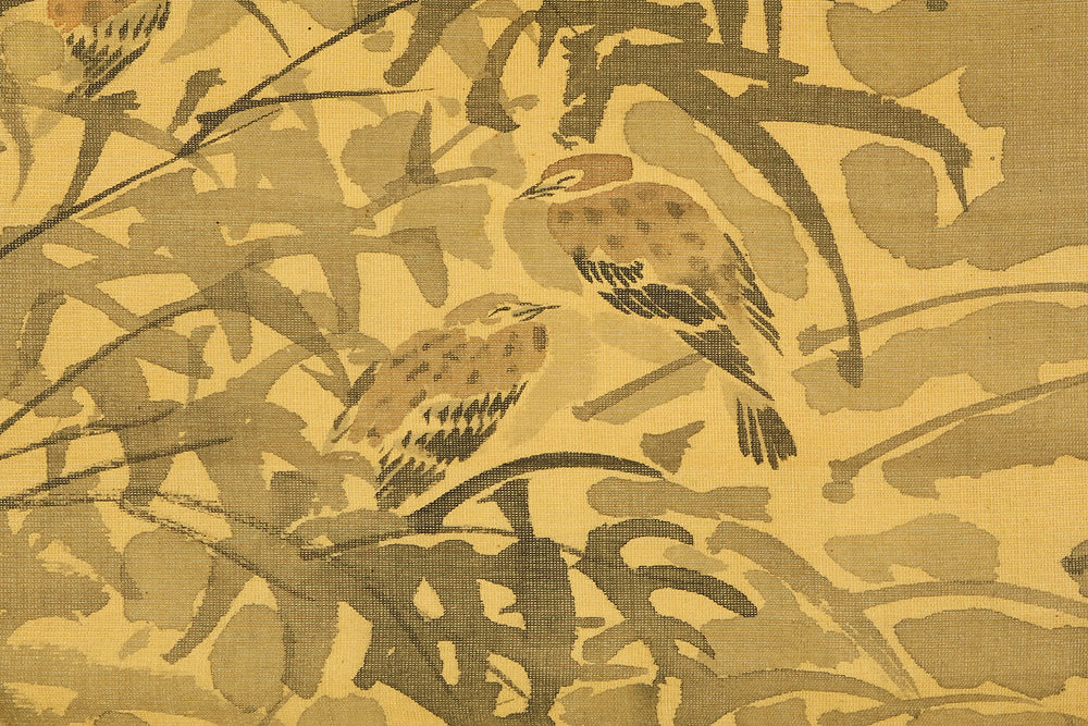 中林竹洞 Nakabayashi Chikuto (1776-1853) Japanese art kakejiku kakemono wall hanging scroll / Long Tailed Bird in Moonlight with Appraised Box RE138 - Image 16