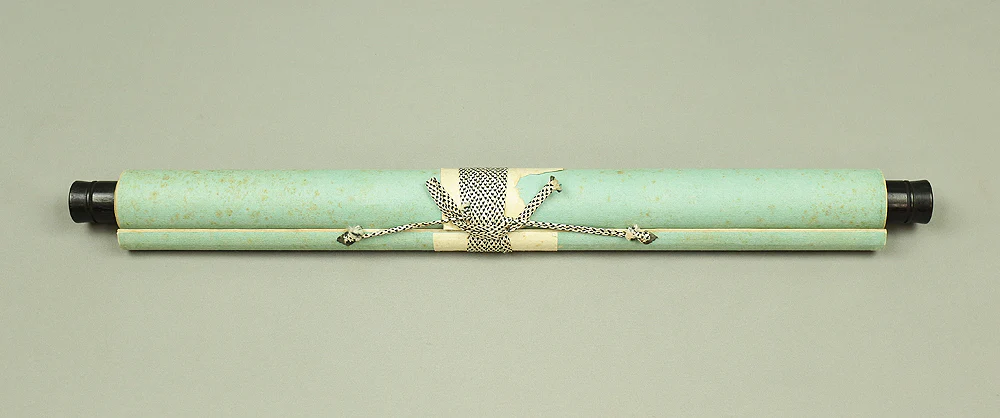 中村雪山 Nakamura Setsuzan (1881-1972) Daitoku-ji Japanese Zen kakejiku kakemono wall hanging scroll / Calligraphy 夢 Yume (Dream) RB361 - Image 12