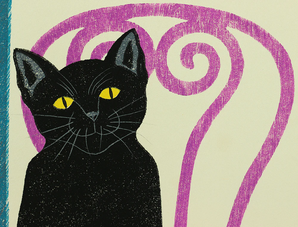 西田忠重 Nishida Tadashige 1992 (Heisei 4) Japanese Original Woodblock Print 'sit down (5)' signed and numbered by the artist 7/100 NW348 - Image 5