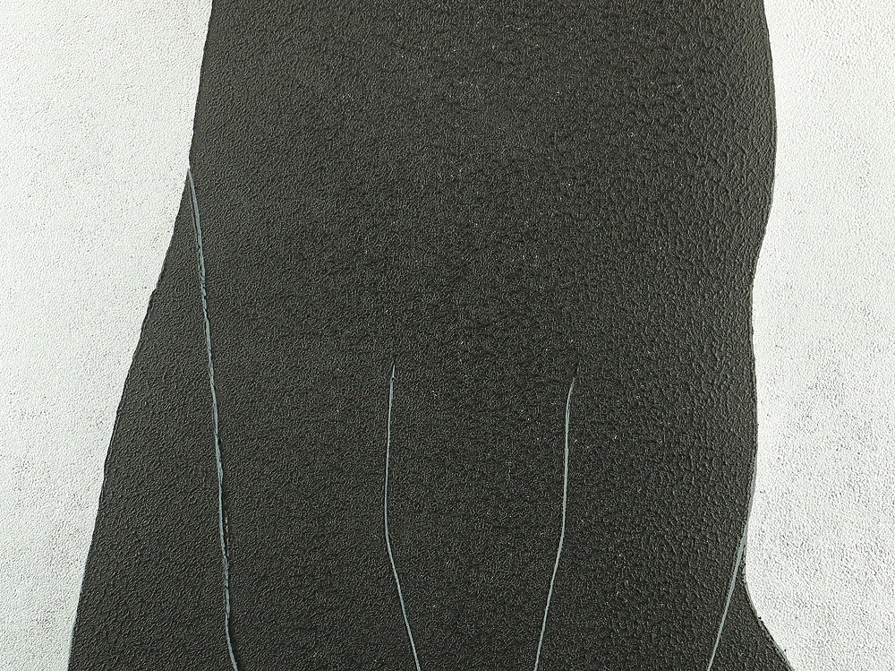 西田忠重 Nishida Tadashige 1994 (Heisei 6) Japanese Original woodblock print "Cat (6)" signed and numbered by the artist 50/150 NW193 - Image 4