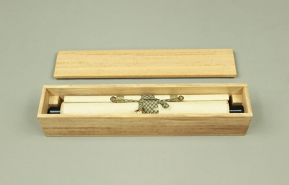 西垣大道 Nishigaki Daido (b1942) Daitoku-ji Japanese Zen kakejiku kakemono wall hanging scroll / 平常心是道 Byojoshin Koredo with Original Box (Tomobako) RB364 - Image 11