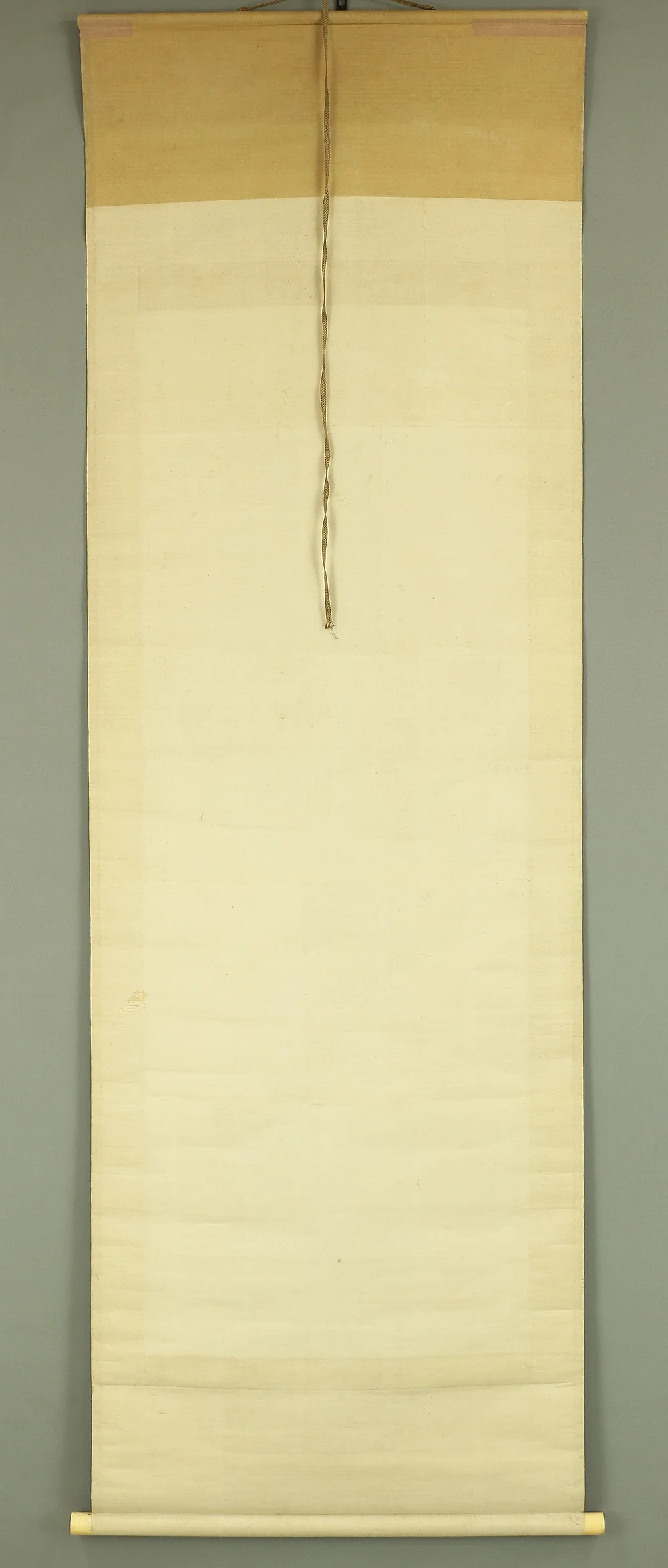 野口幽谷 Noguchi Yukoku (1825-1898) Japanese antique art kakejiku kakemono wall hanging scroll / Two Cranes, Rising Sun, & Pine Tree with Box A313 - Image 20