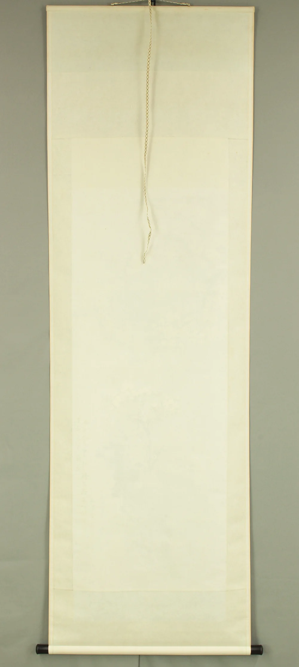 野口幽谷 Noguchi Yukoku (1825-1898) Japanese art kakejiku kakemono wall hanging scroll / Moon and Cherry Blossoms with Box RD730 - Image 16