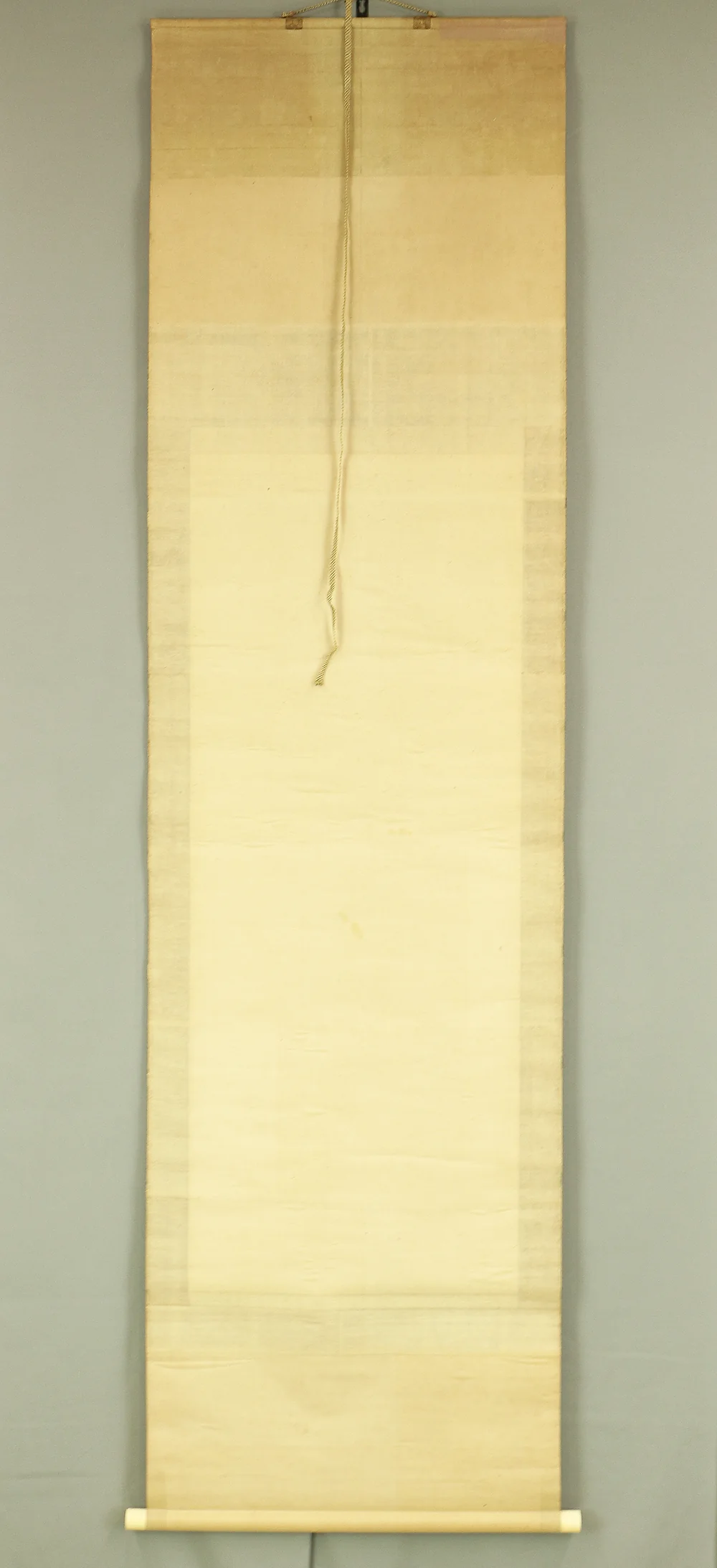 尾形月耕 Ogata Gekko (1859-1920) Japanese art kakejiku kakemono wall hanging scroll / Autumn Landscapes Autumn Leaves Monk Crossing Bridge RC410 - Image 16