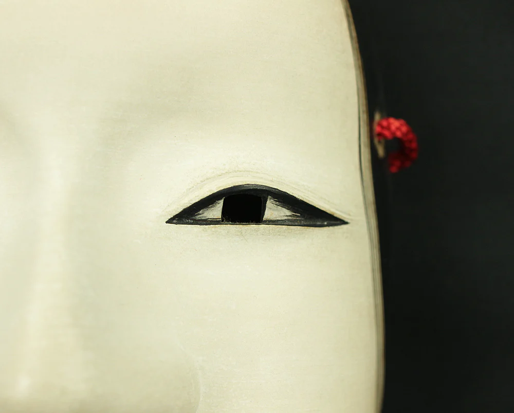 小倉宗広 Ogura Soko (b1969) 孫次郎 Magojiro - Young Female Mask / Japanese Traditional Noh Wooden Carving Mask with Double Box VA866 - Image 16
