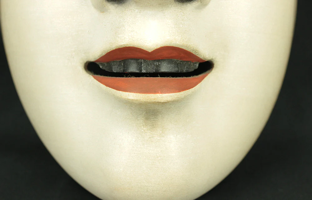 小倉宗広 Ogura Soko (b1969) 孫次郎 Magojiro - Young Female Mask / Japanese Traditional Noh Wooden Carving Mask with Double Box VA866 - Image 19