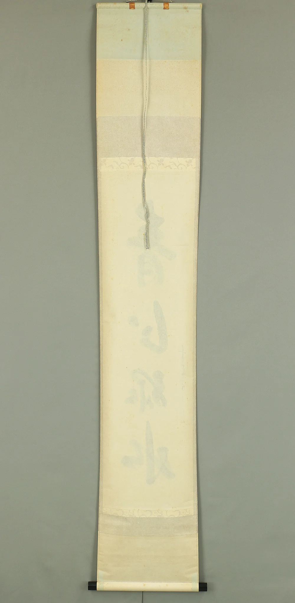 大橋香林 Ohashi Korin Daitoku-ji Japanese Zen kakejiku kakemono wall hanging scroll / 青山緑水 Seizan Ryokusui with Original Box (Tomobako) A965 - Image 12