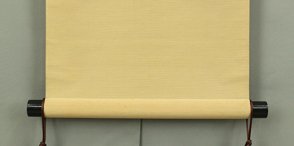 大橋香林 Ohashi Korin Daitoku-ji Japanese Zen kakejiku kakemono wall hanging scroll / 青山緑水 Seizan Ryokusui with Original Box (Tomobako) A965 - Image 9