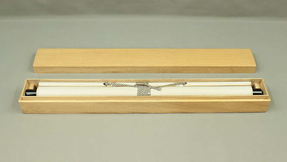 小室大心 Omuro Daishin (b1919) Daitoku-ji Japanese Zen kakejiku kakemono wall hanging scroll / 一期一会 Ichigo Ichie with Original Box (Tomobako) RC236 - Image 11
