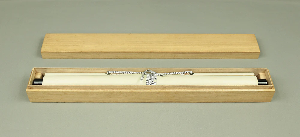 小室大心 Omuro Daishin (b1919) Daitoku-ji Japanese Zen kakejiku kakemono wall hanging scroll / 瑞雲 Zuiun with Original Box (Tomobako) RB335 - Image 11