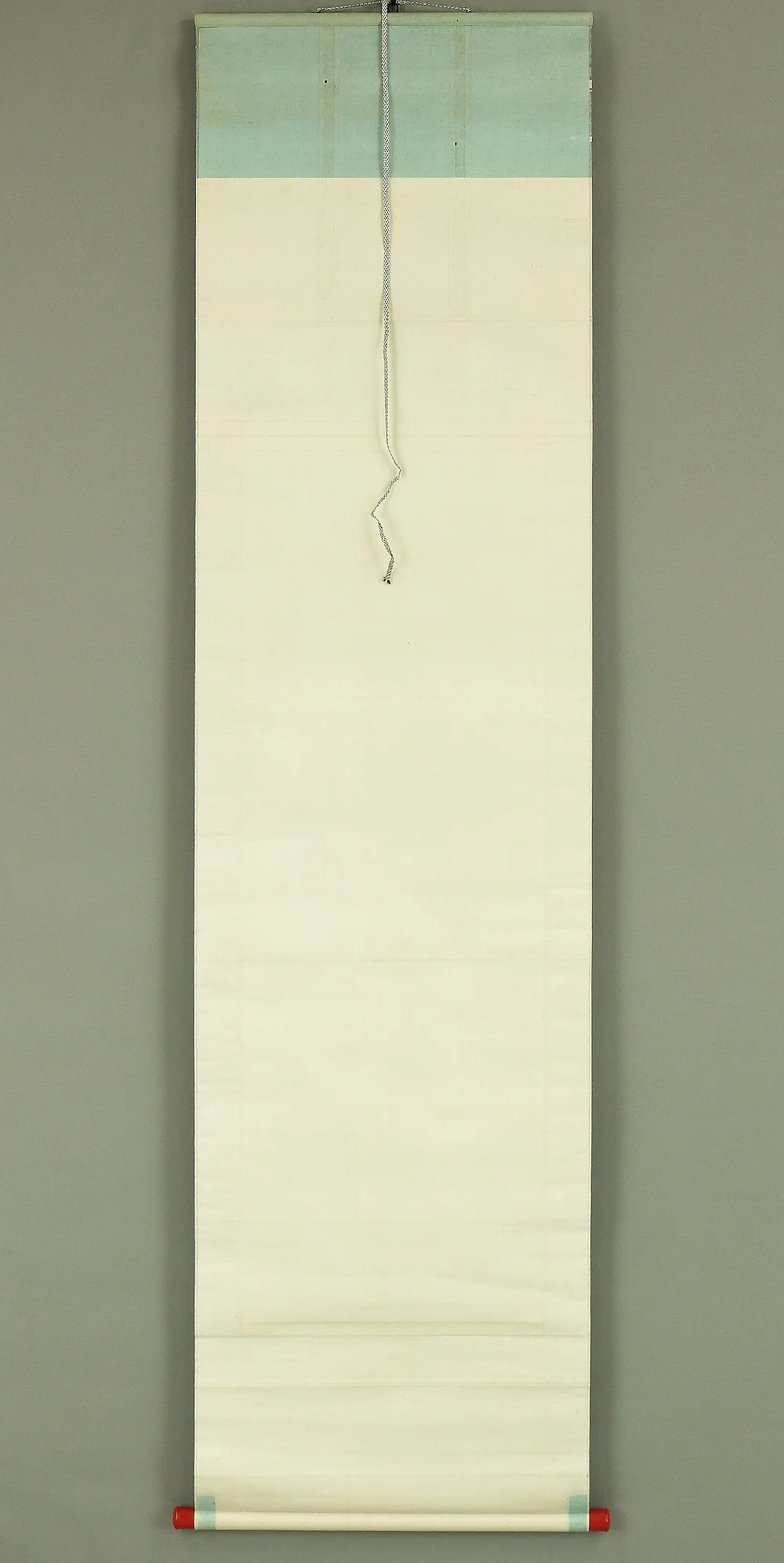 龍山應索 Ryuzan Osaku Age: 1850-1899 Japanese antique art kakejiku kakemono hanging scroll / Ukiyo-e Bijin Beauty holding Umbrella with Box W751 - Image 14