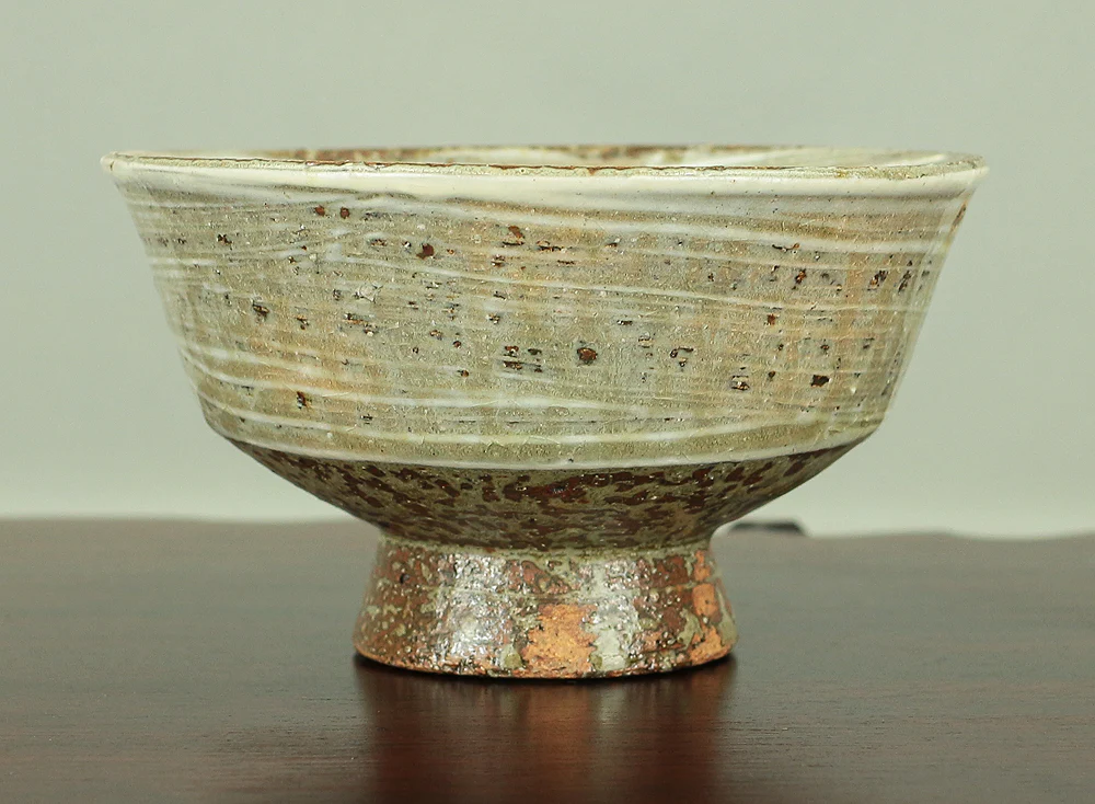 笹山登古 Sasayama Toko (b 1929) Takatori ware Tea Bowl with Original Box / Japanese Tea Ceremony Utensil VA150 - Image 6