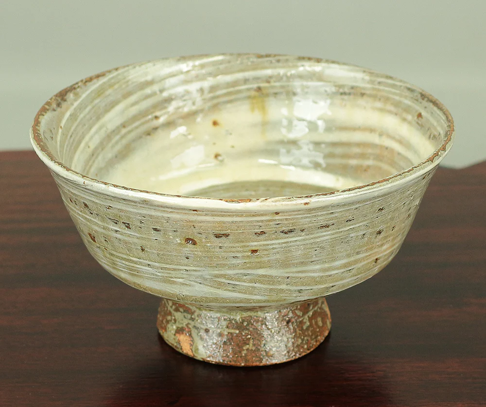 笹山登古 Sasayama Toko (b 1929) Takatori ware Tea Bowl with Original Box / Japanese Tea Ceremony Utensil VA150 - Image 7