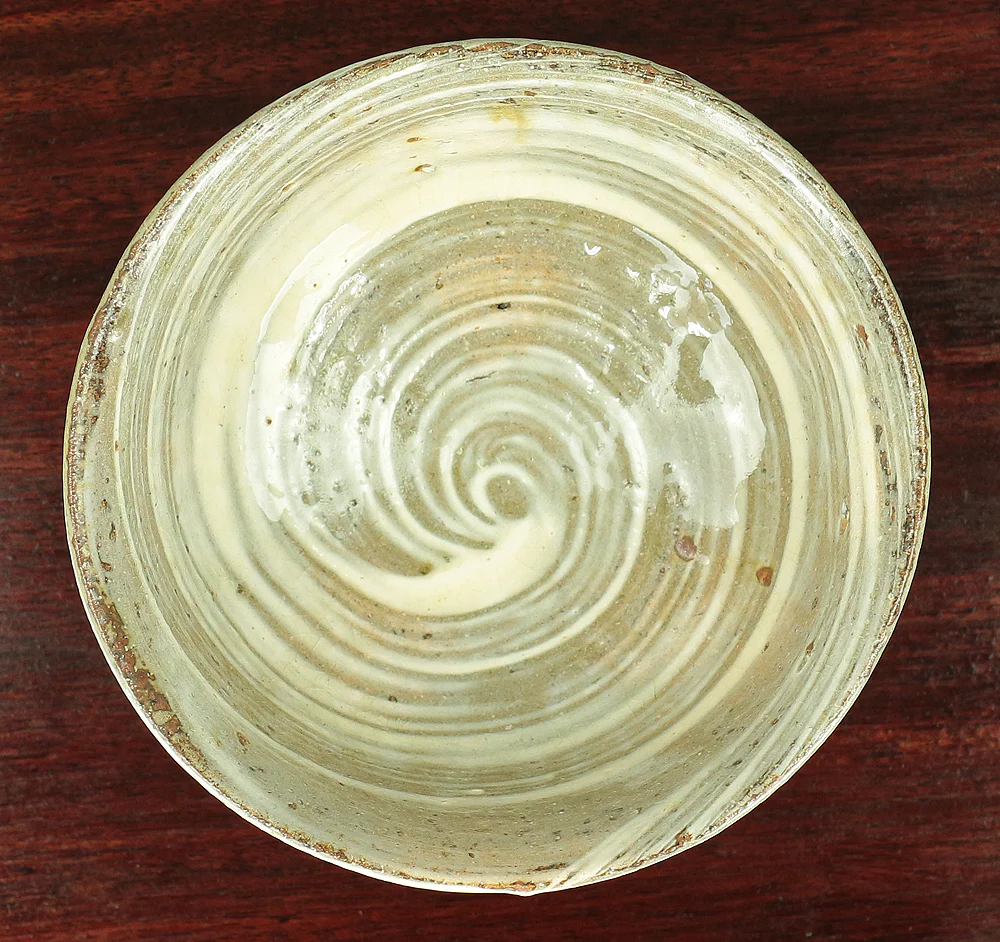笹山登古 Sasayama Toko (b 1929) Takatori ware Tea Bowl with Original Box / Japanese Tea Ceremony Utensil VA150 - Image 8