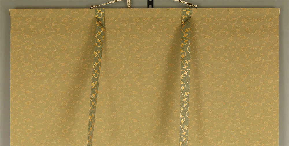 里見雲嶺 Satomi Unrei (1849-1928) Japanese art kakejiku kakemono wall hanging scroll / Four Seasons Flowers and Various Birds with Original Box (Tomobako) RE519 - Image 3