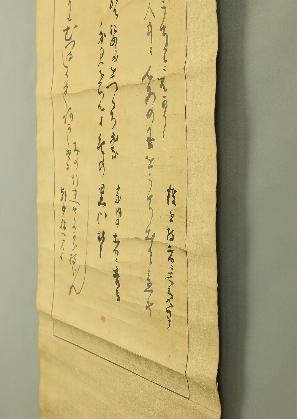 仙厓義梵 Sengai Gibon (1750-1837) Japanese antique art kakejiku kakemono wall hanging scroll / Daikokuten and Three Pieces of Haiku Poems ca. 1828-1833 RA880 - Image 19