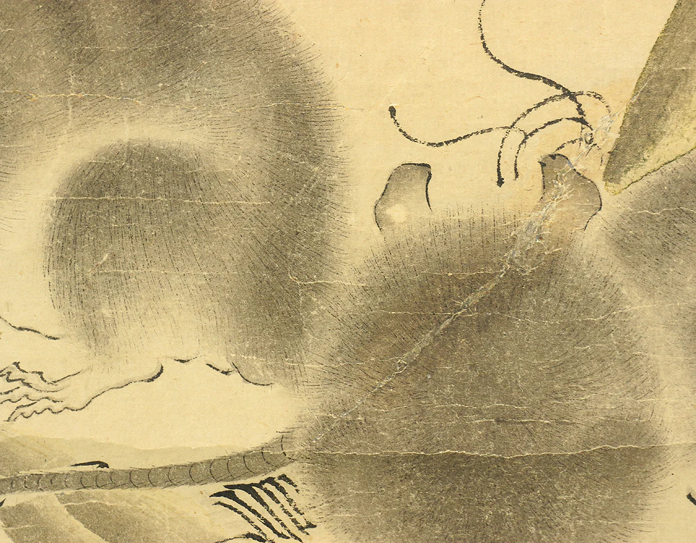 白井直賢 Shirai Naokata Japanese art kakejiku kakemono wall hanging scroll / Mouses and Chimaki with Box RB663 - Image 14