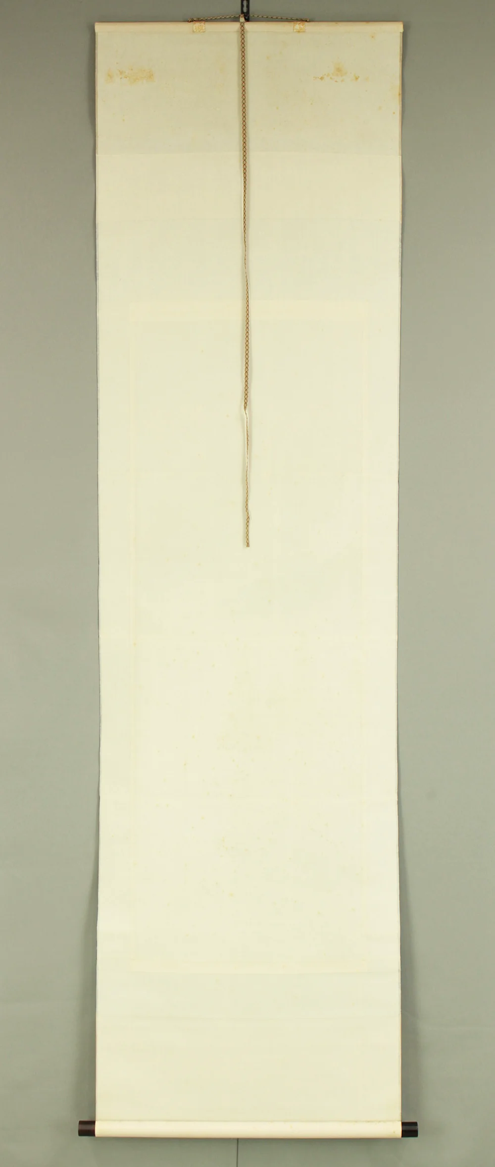 杉原元人 Sugihara Genjin (1912-2009) Japanese art kakejiku kakemono wall hanging scroll / 大正池 Taisho Ike Pond - Waterfall and Misty Landscape with Original Double Box (Tomobako) RD348 - Image 15