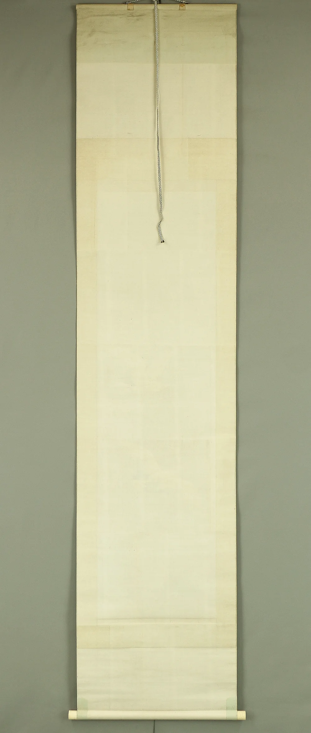 鈴木鳥心 Suzuki Choshin (b1905) Japanese art kakejiku kakemono hanging scroll / Flying Two Cranes with Box RA477 - Image 13