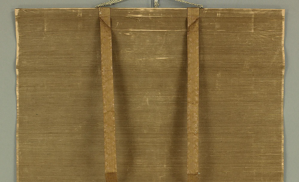 鈴木其一 Suzuki Kiitsu (1796-1858) Japanese antique art kakejiku kakemono wall hanging scroll / Flying Five Cranes, Rising Sun, and Pine with Box RA188 - Image 4