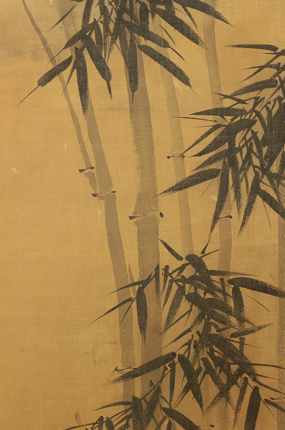 鈴木松年 Suzuki Shonen (1848-1918) Japanese Pair of Room divider Byobu 6 panels Folding screen / Shoki, Kiyomizu-dera in autumn, Dragon, Tiger, Chicken, Hotei, Pine Tree, Kiyomizu-dera in winter, Crane, Jurojin, Arashiyama in spring etc V888 - Image 33
