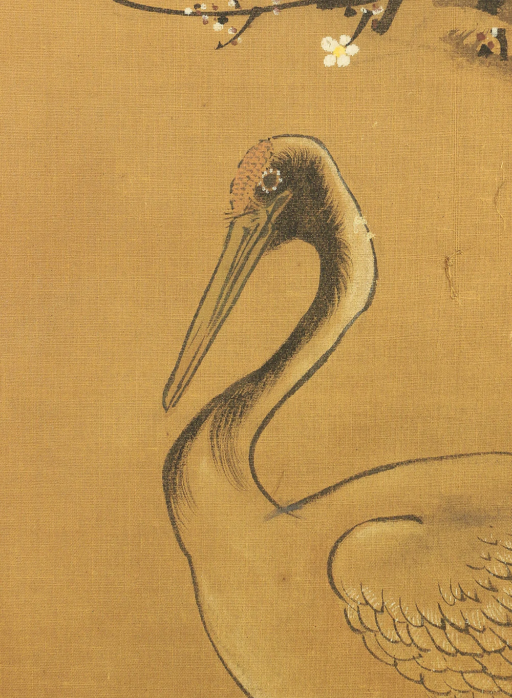 鈴木松年 Suzuki Shonen (1848-1918) Japanese Pair of Room divider Byobu 6 panels Folding screen / Shoki, Kiyomizu-dera in autumn, Dragon, Tiger, Chicken, Hotei, Pine Tree, Kiyomizu-dera in winter, Crane, Jurojin, Arashiyama in spring etc V888 - Image 74