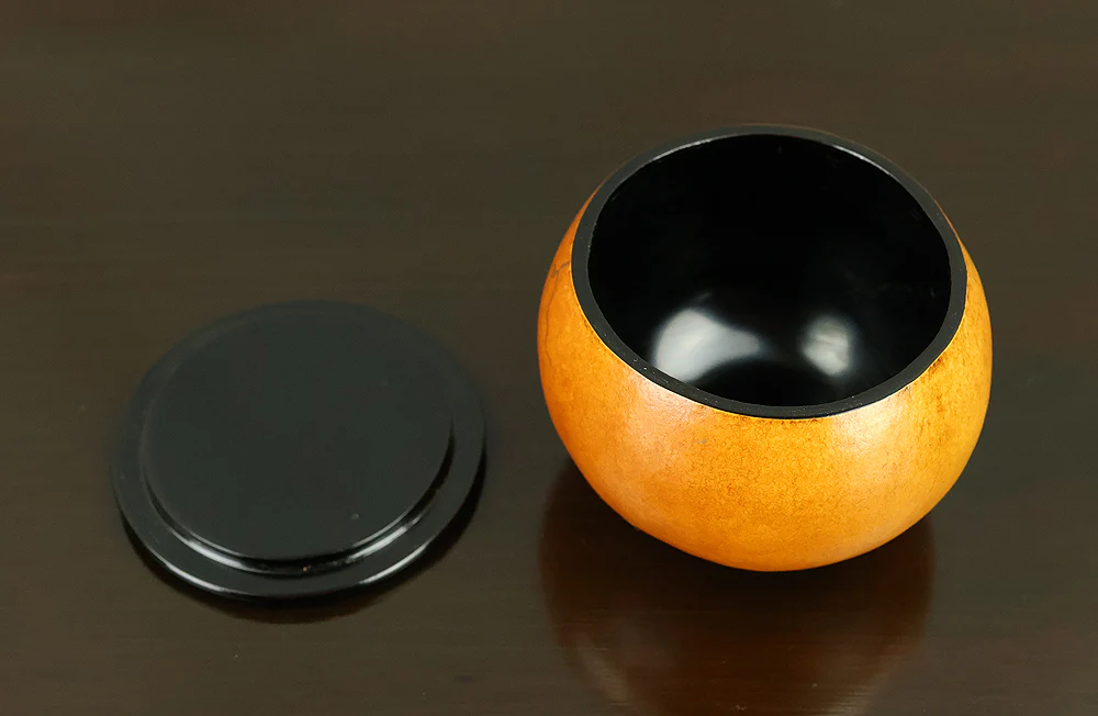 田中宗凌 Tanaka Soryo Japanese tea ceremony utensil 'Processed Gourds, Featuring Gourd Patterns' Makie Gold Lacquer Natsume Tea Caddy with Original Box (Tomobako) VA884 - Image 13