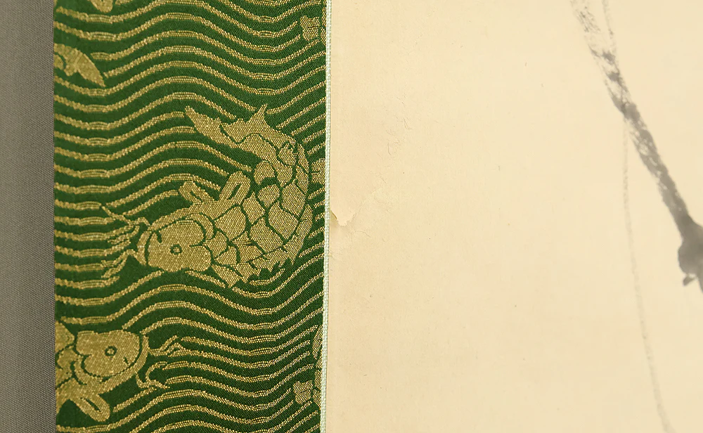 富岡鉄斎 Tomioka Tessai (1837-1924) Japanese art kakejiku kakemono wall hanging scroll / Ebisu and Sea Bream with Box RE421 - Image 13