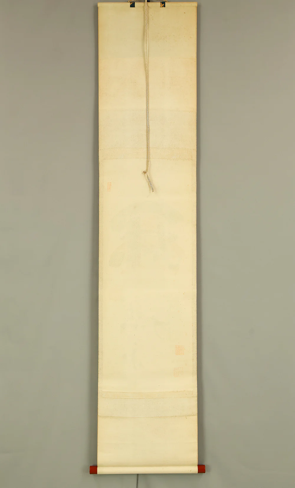 山田無文 Yamada Mumon (1900-1988) Myoshin-ji temple monk priest Japanese Zen kakejiku kakemono wall hanging scroll / 寂然不動 Jakunen Hudo with Original Box (Tomobako) RE388 - Image 9