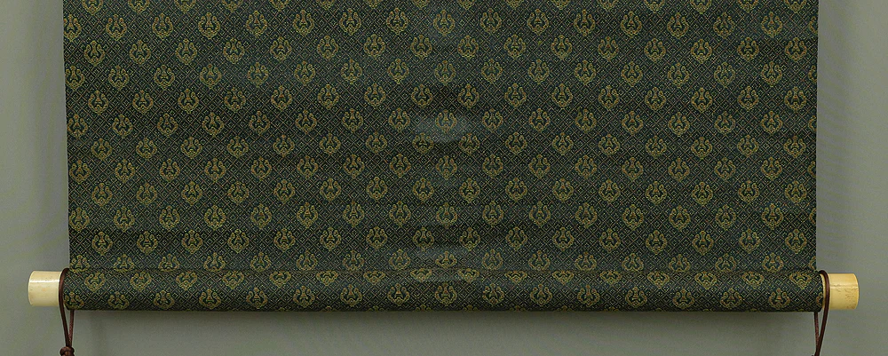 山本梅荘 Yamamoto Baiso 1917 Spring (Taisho 6) Japanese antique art Paired kakejiku kakemono wall hanging scrolls / 金烏玉兎 Sun & Moon with Original Box (Tomobako) A302 - Image 10