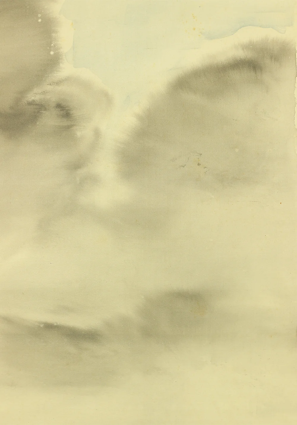 山本梅荘 Yamamoto Baiso 1917 Spring (Taisho 6) Japanese antique art Paired kakejiku kakemono wall hanging scrolls / 金烏玉兎 Sun & Moon with Original Box (Tomobako) A302 - Image 22