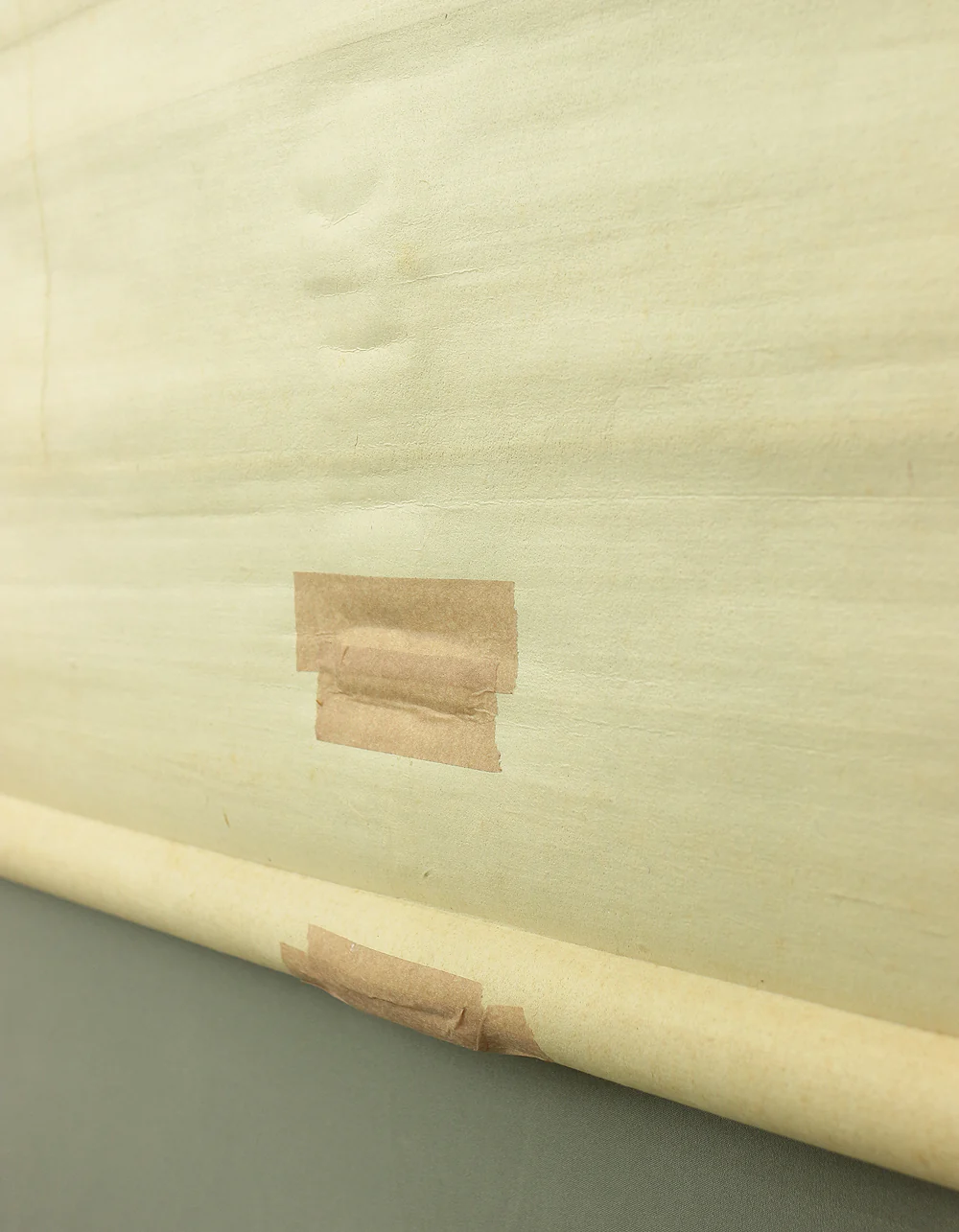 山本梅荘 Yamamoto Baiso 1917 Spring (Taisho 6) Japanese antique art Paired kakejiku kakemono wall hanging scrolls / 金烏玉兎 Sun & Moon with Original Box (Tomobako) A302 - Image 27