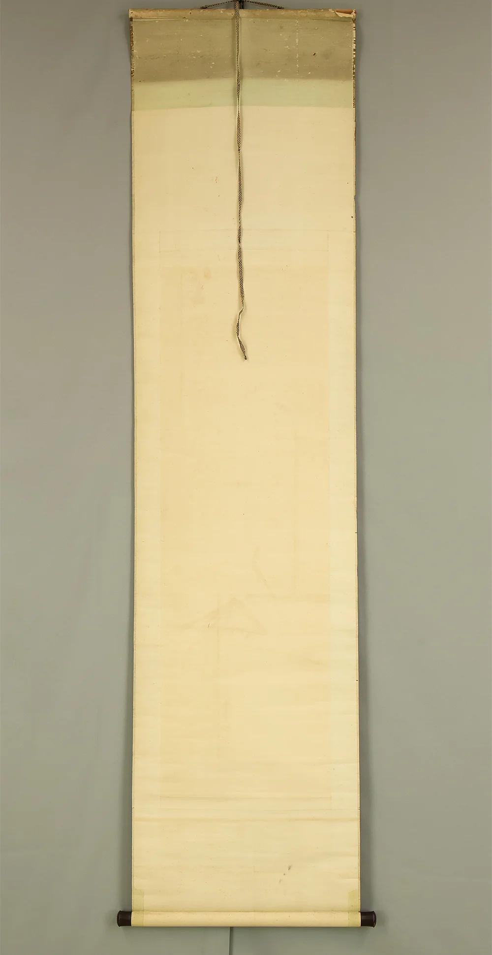 山岡鉄舟 Yamaoka Tesshu (1836-1888) Japanese antique art kakejiku kakemono wall hanging scroll / Scarecrow たを終ても ~ RE461 - Image 15