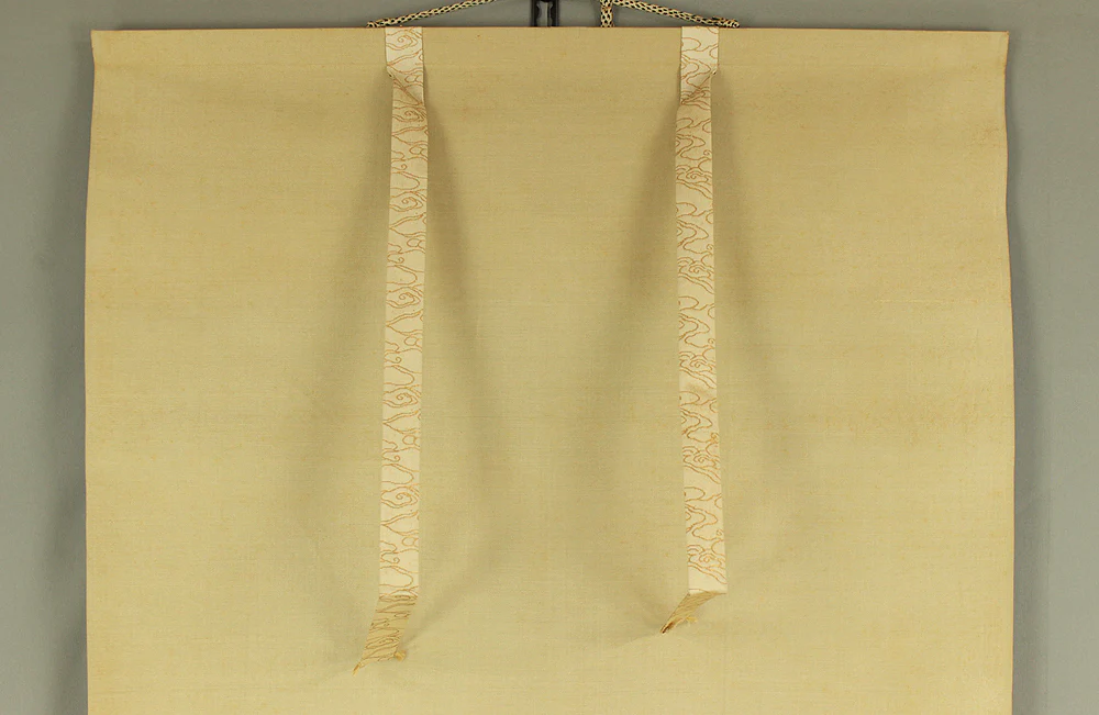 山下竹斎 Yamashita Chikusai (1885-1973) Japanese art kakejiku kakemono wall hanging scroll / Mount Horai Rising Sun and Cranes with Original Double Box (Tomobako) RD551 - Image 3