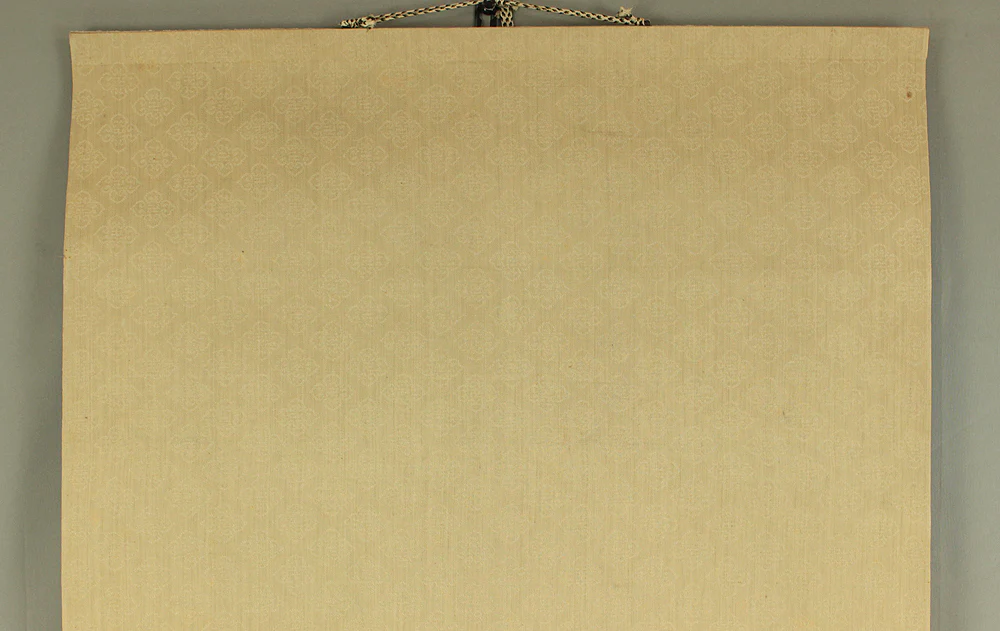 安田鴨波 Yasuda Koha (1863-1929) Japanese art kakejiku kakemono wall hanging scroll / Light Colored Ink Landscape Sansui RD372 - Image 3
