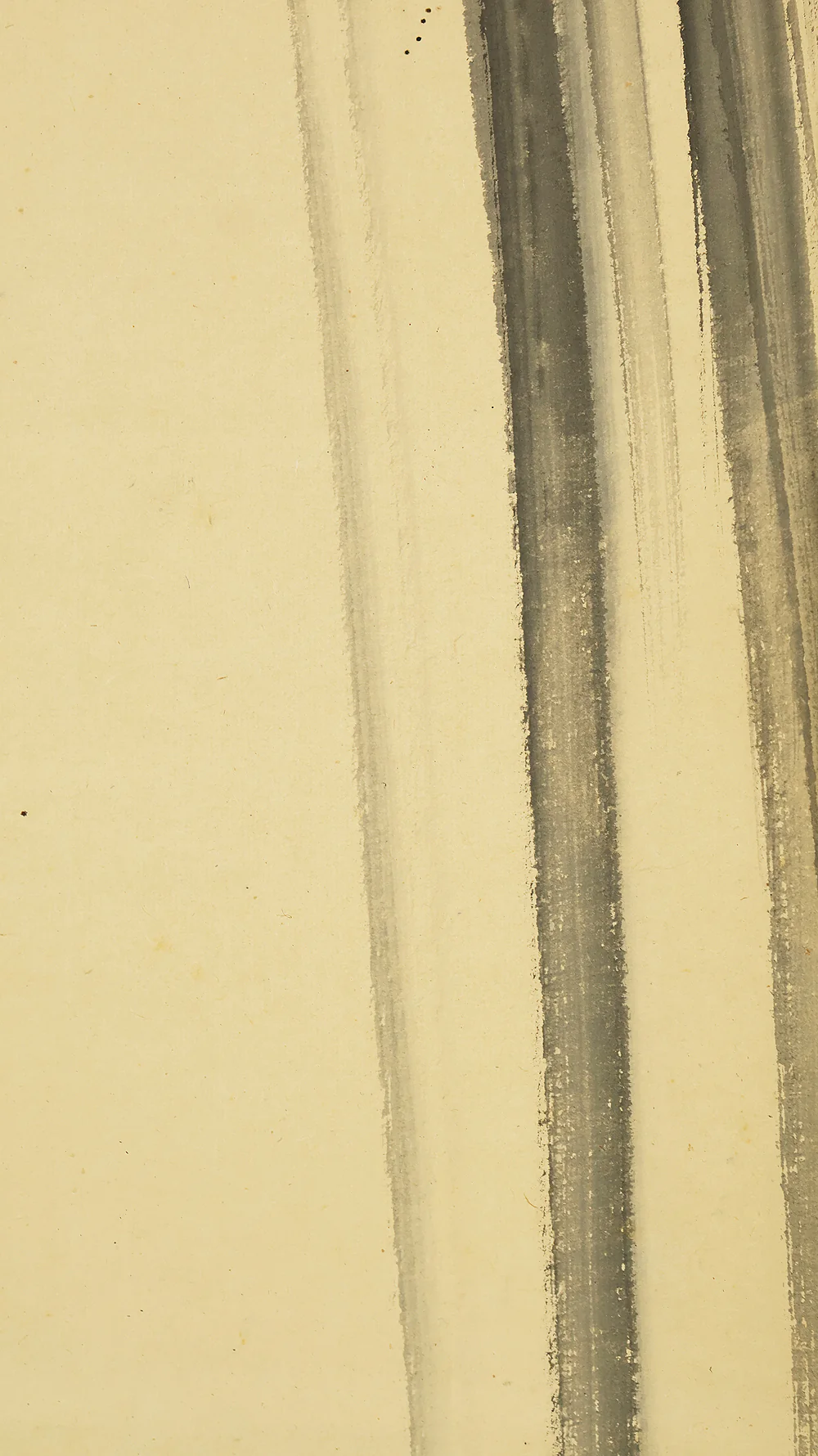 横山清暉 Yokoyama Seiki (1792-1864) Japanese antique art kakejiku kakemono wall hanging scroll / Waterfall with Box RD985 - Image 7