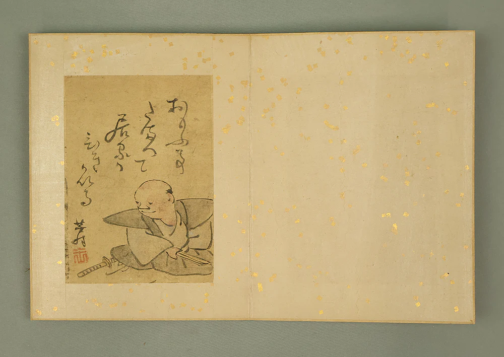 与謝蕪村 Yosa Buson (1716-1784) Japanese antique art Drawing Picture Album / Haiku and Eight Poets OW444 - Image 21