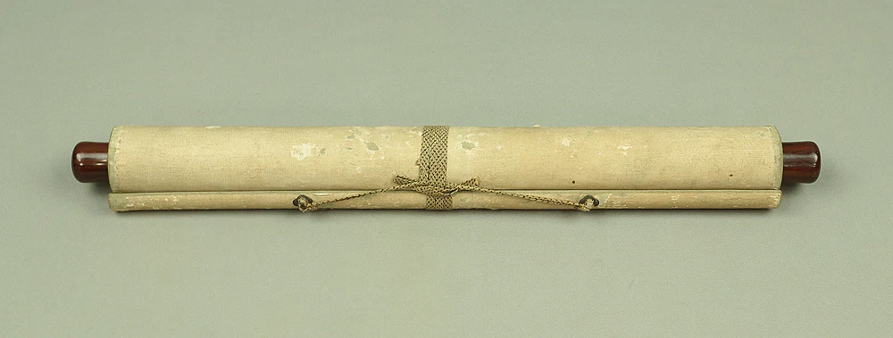 与謝蕪村 Yosa Buson  (1716-1784) Japanese antique art kakejiku kakemono wall hanging scroll / Pots A430 - Image 12