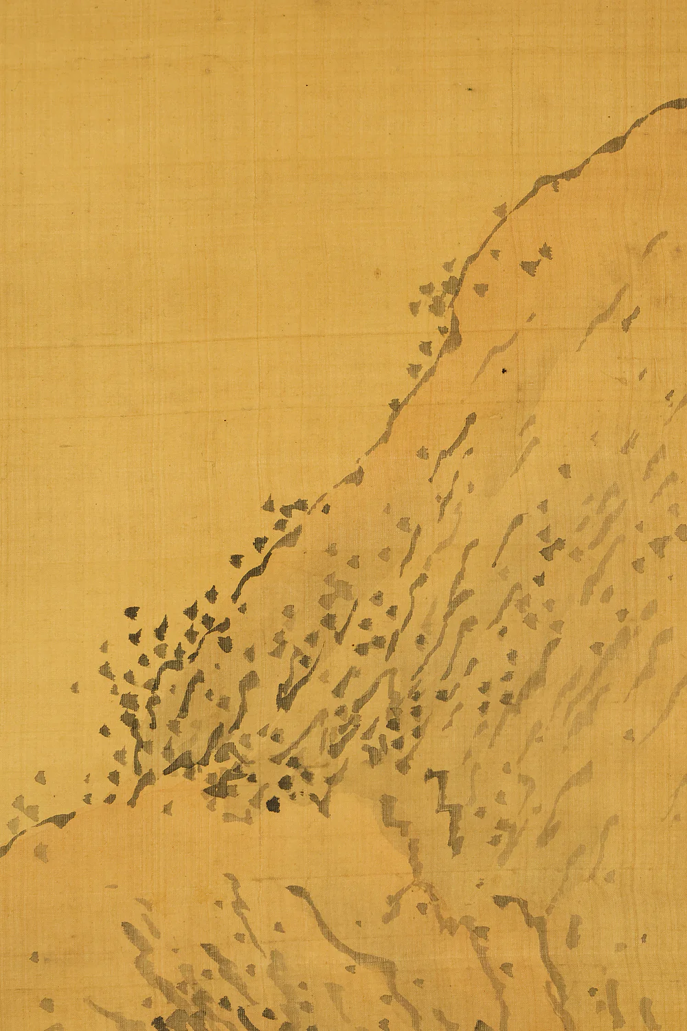 与謝蕪村 Yosa Buson (1716-1784) Japanese antique art kakejiku kakemono wall hanging scroll / Sansui Landscapes Traveller on Mountain Path with Box RD868 - Image 8