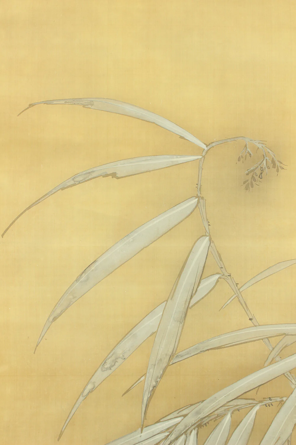 弓家恒畝 Yuge Koho (b1901) Japanese art kakejiku kakemono wall hanging scroll / Moon, Wild Geese, and Reeds with Box RD200 - Image 11