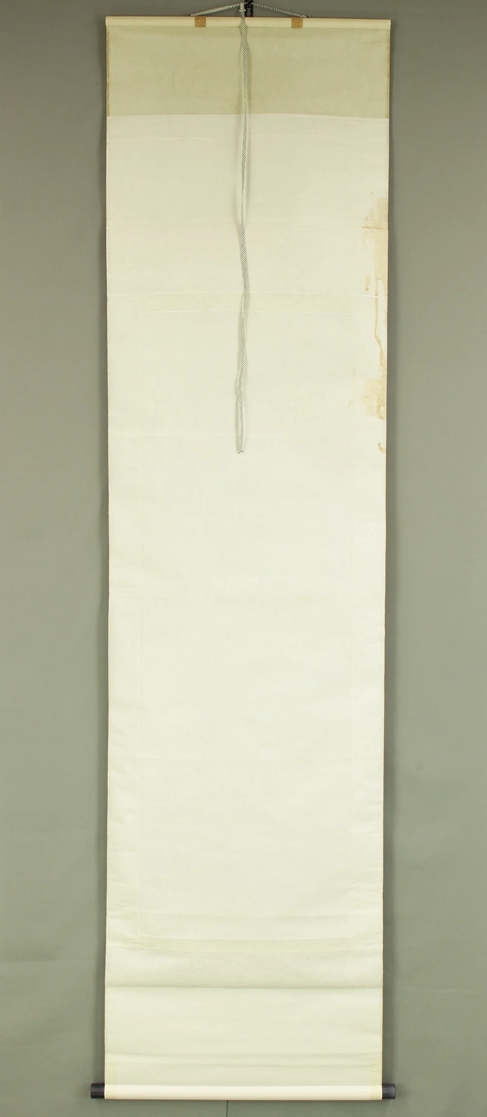 弓家恒畝 Yuge Koho (b1901) Japanese art kakejiku kakemono wall hanging scroll / Moon, Wild Geese, and Reeds with Box RD200 - Image 16
